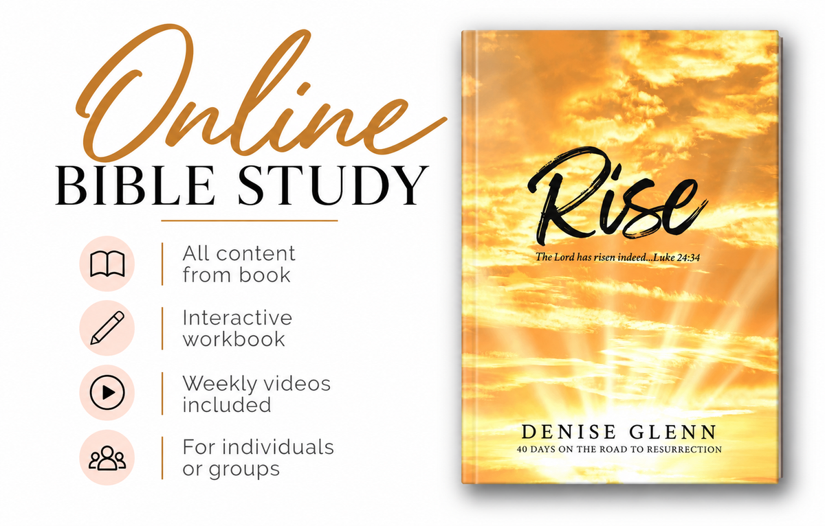 Rise - 40 Days on the Road to Resurrection (devotional with Leader's Guide) ONLINE COURSE